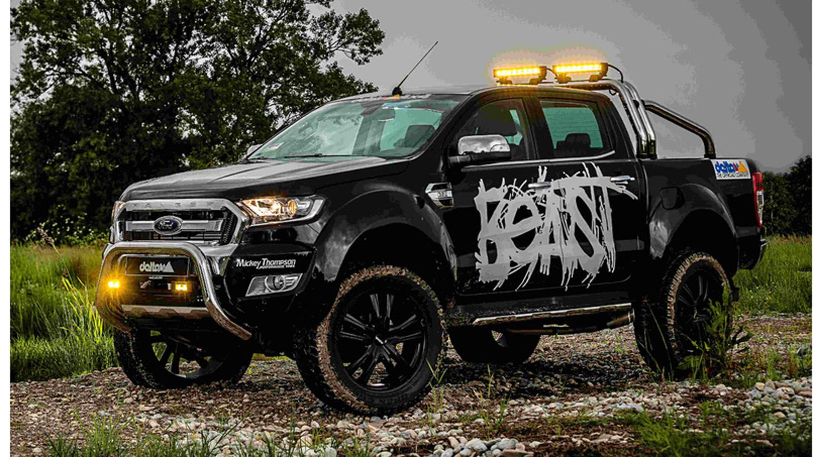 H απόσταση του Ford Ranger από το έδαφος αυξήθηκε από τα 230 χλστ. στα 400.